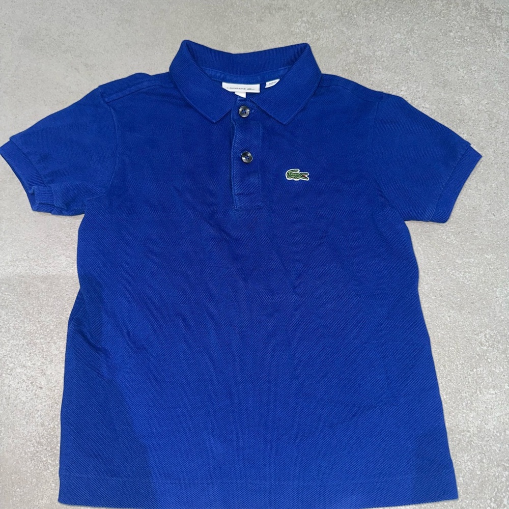Lacoste Kids Polo in Royal Blue